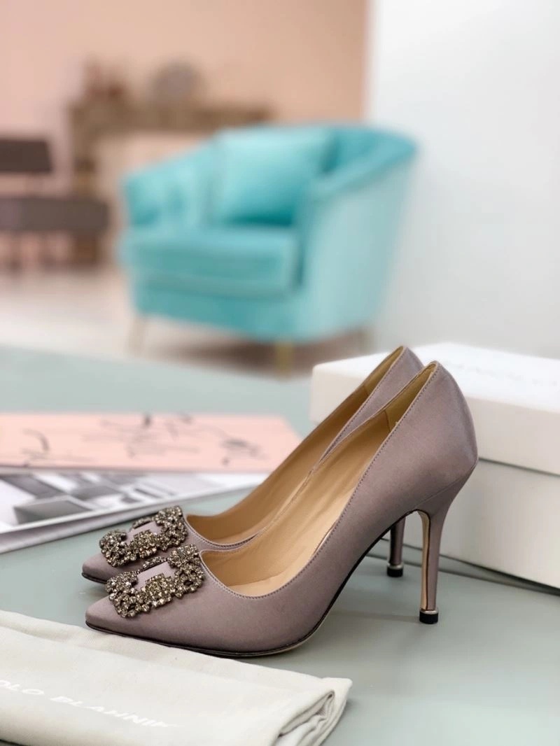 Breathable Mxnxlo Blxhnxk High Heels 193411