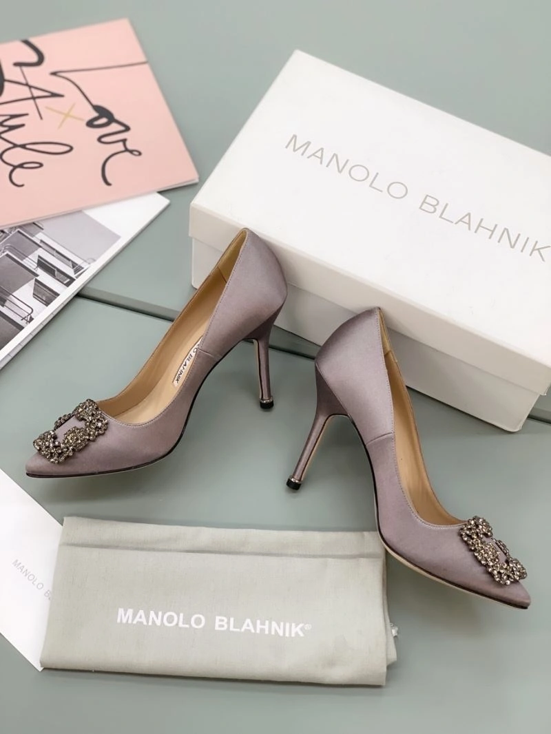 Breathable Mxnxlo Blxhnxk High Heels 193411