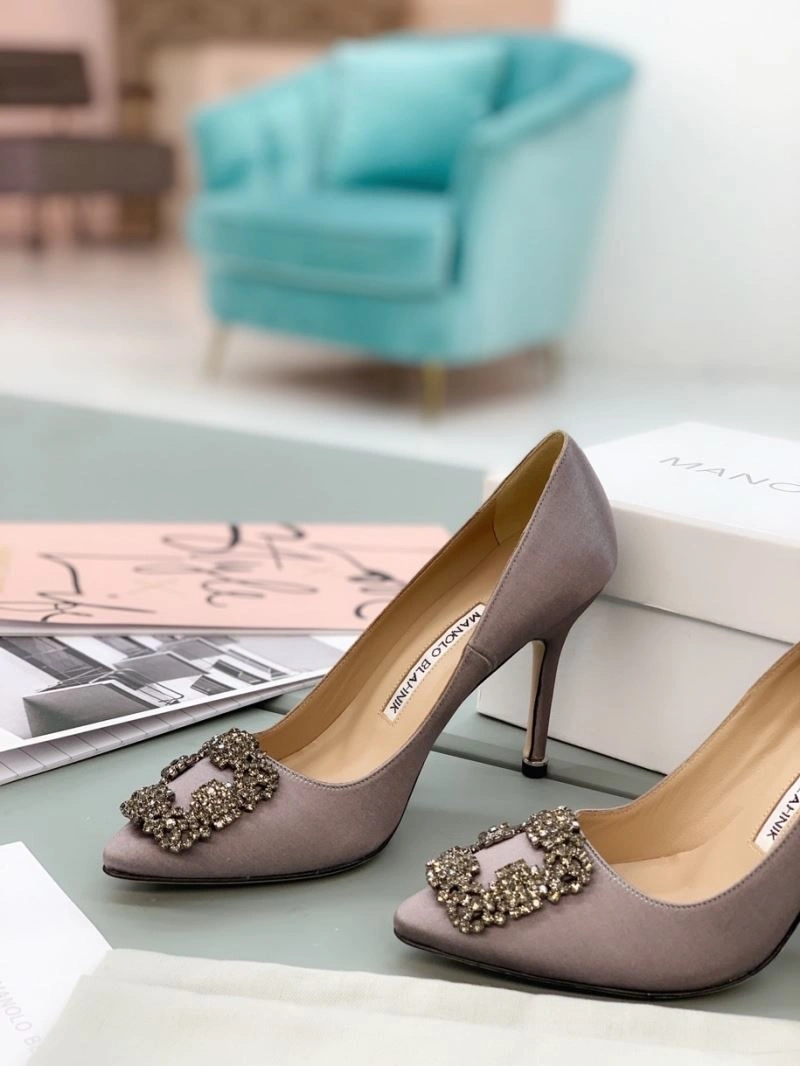 Breathable Mxnxlo Blxhnxk High Heels 193411