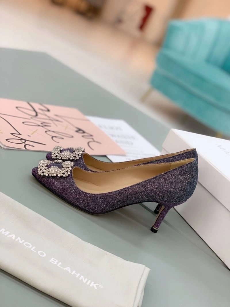Lightweight Mxnxlo Blxhnxk High Heels 193435