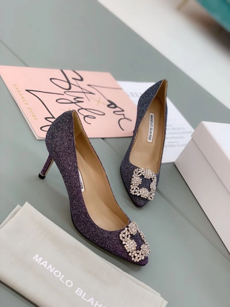 Lightweight Mxnxlo Blxhnxk High Heels 193435