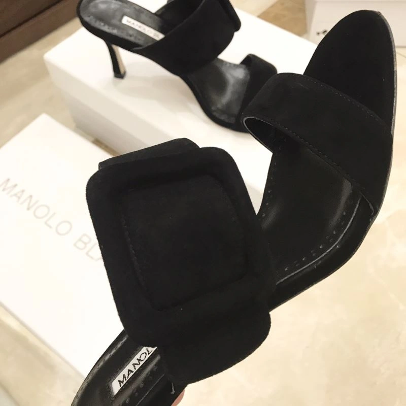 Flexible Mxnxlo Blxhnxk High Heels 193348
