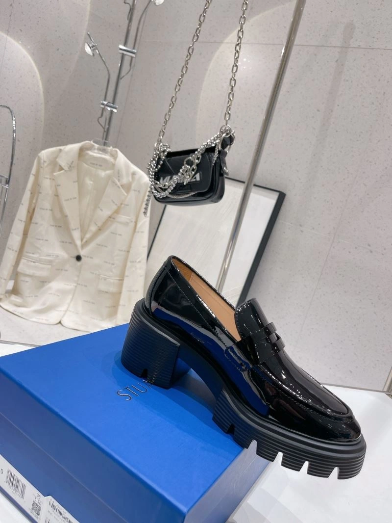 Trendy Stxxrt Wxxtzman Leather Shoes 226991