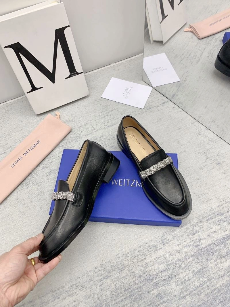 Trendy Stxxrt Wxxtzman Leather Shoes 226989
