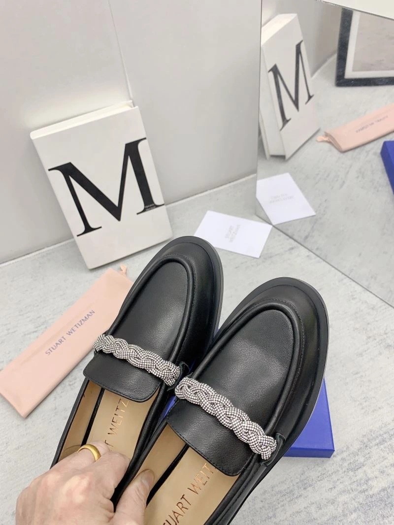 Trendy Stxxrt Wxxtzman Leather Shoes 226989