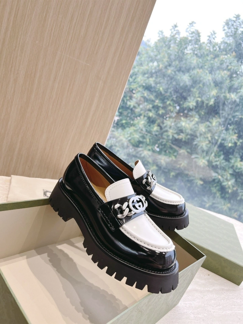 Cozy Gxccx Leather Shoes 161476
