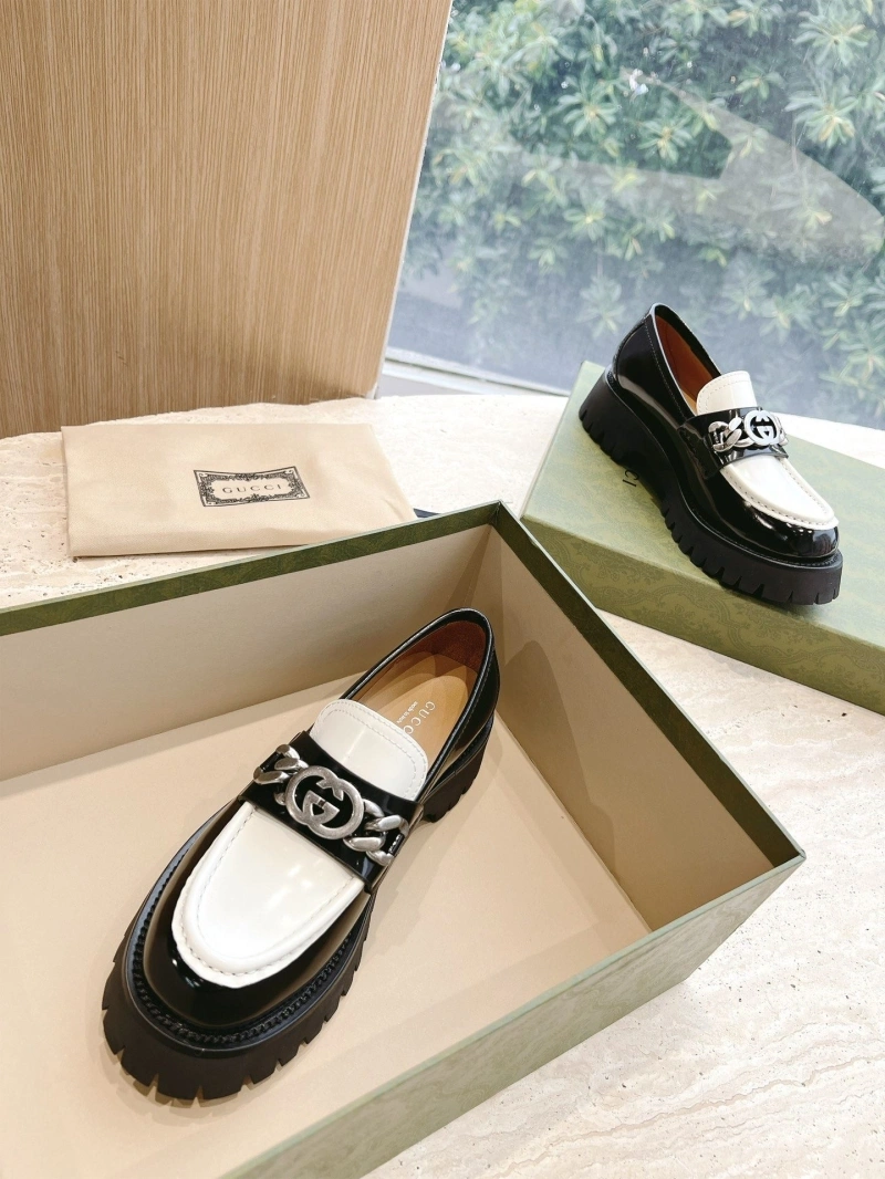 Cozy Gxccx Leather Shoes 161476