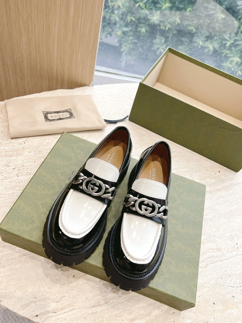 Cozy Gxccx Leather Shoes 161476