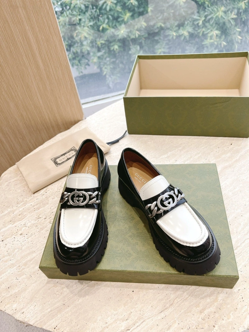 Cozy Gxccx Leather Shoes 161476