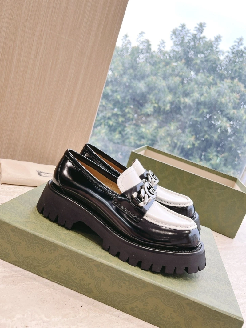 Cozy Gxccx Leather Shoes 161476