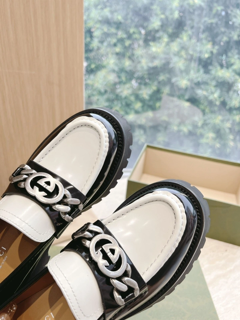 Cozy Gxccx Leather Shoes 161476