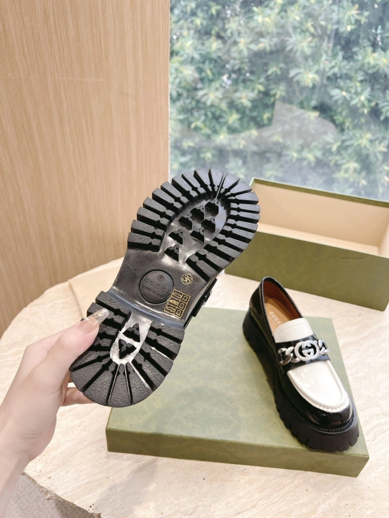Cozy Gxccx Leather Shoes 161476