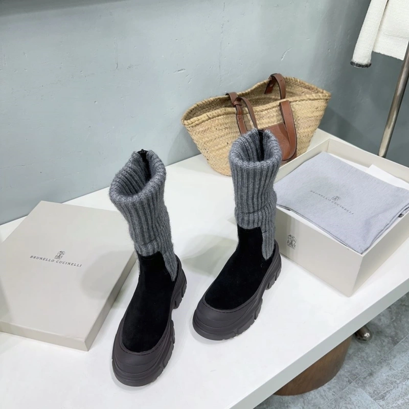 Soft Brxnxllo Cxcxnelli Boots 113951