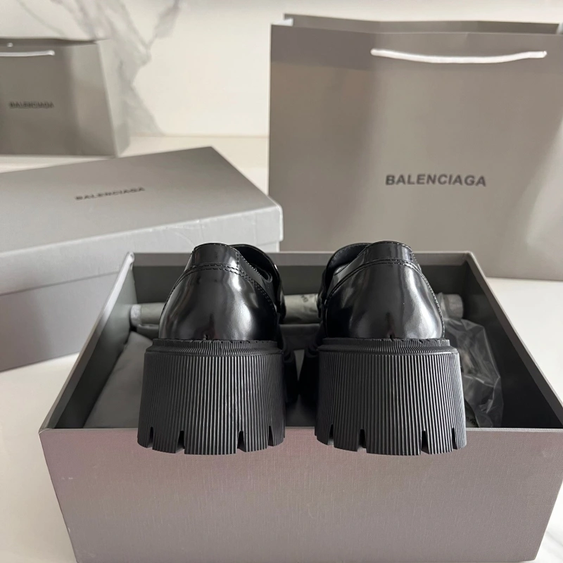 Classic Bxlxnciaga Leather Shoes 109713