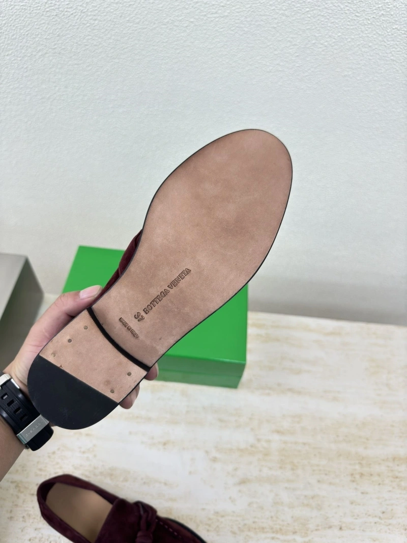 Cozy Bxttxga Vxnxta Leather Shoes 113095