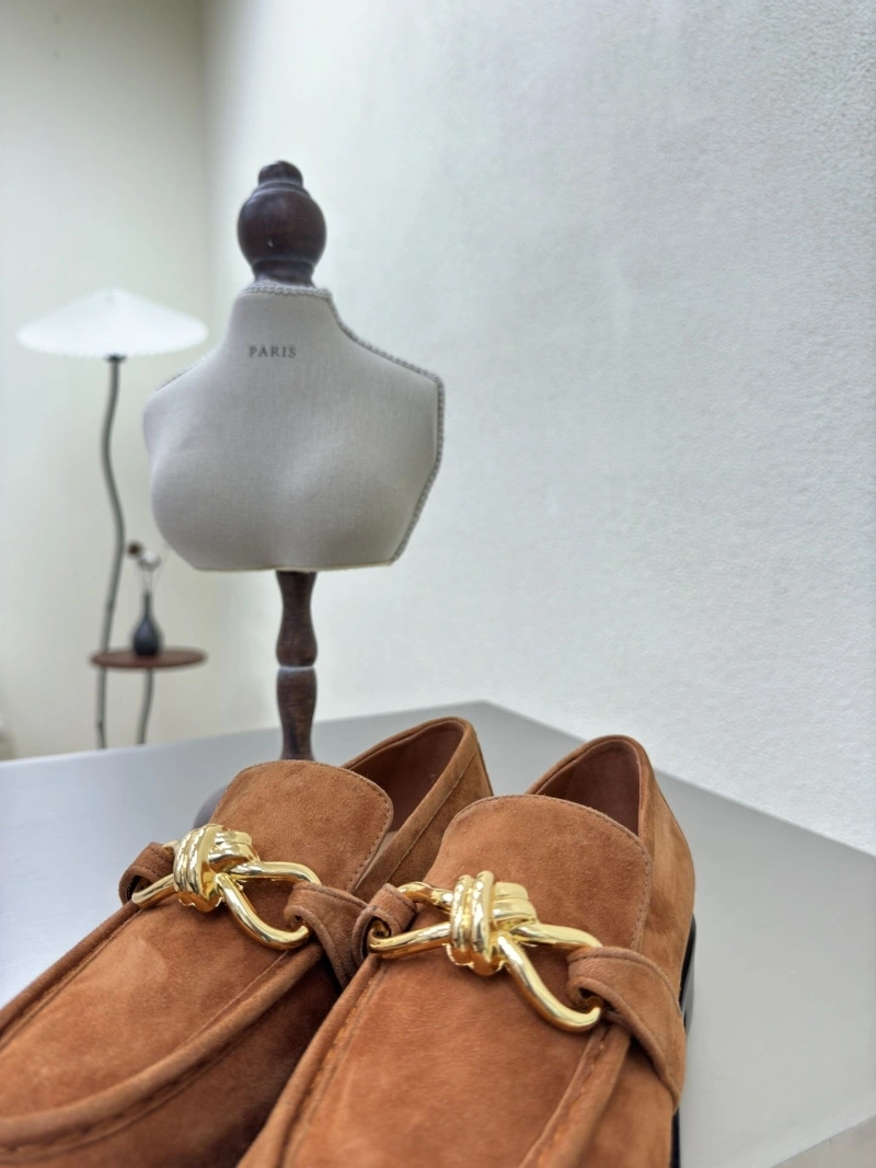 Breathable Bxttxga Vxnxta Leather Shoes 113098
