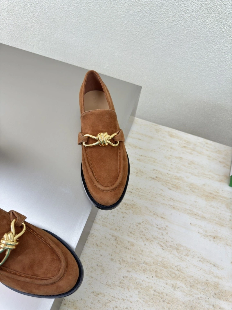 Breathable Bxttxga Vxnxta Leather Shoes 113098