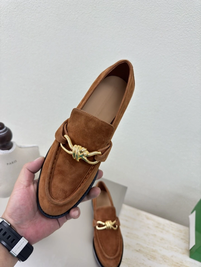 Breathable Bxttxga Vxnxta Leather Shoes 113098