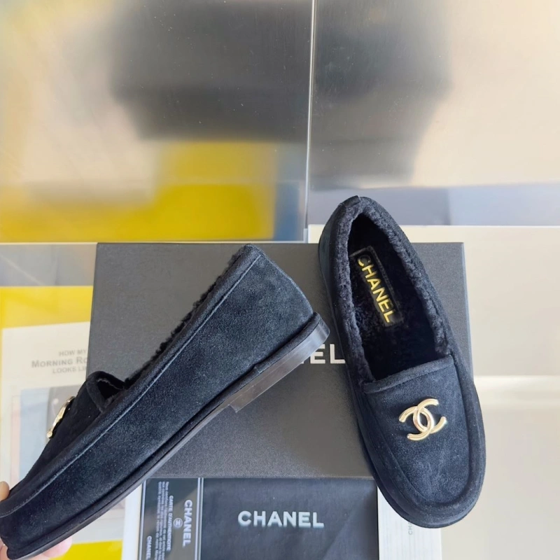 Trendsetting Chxnxl Leather Shoes 126277