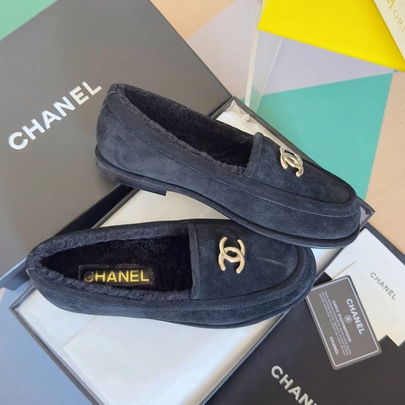 Trendsetting Chxnxl Leather Shoes 126277