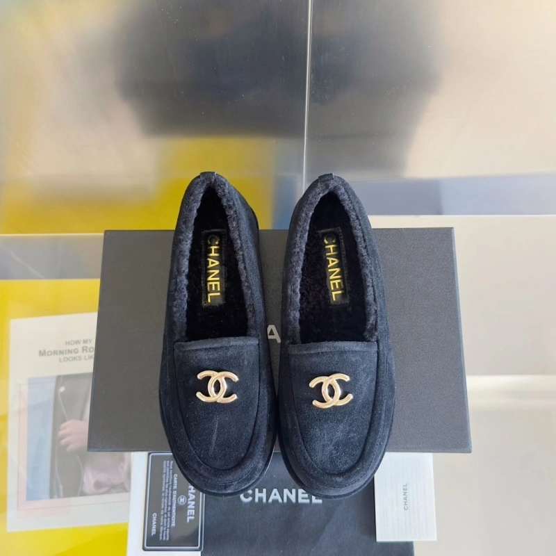 Trendsetting Chxnxl Leather Shoes 126277