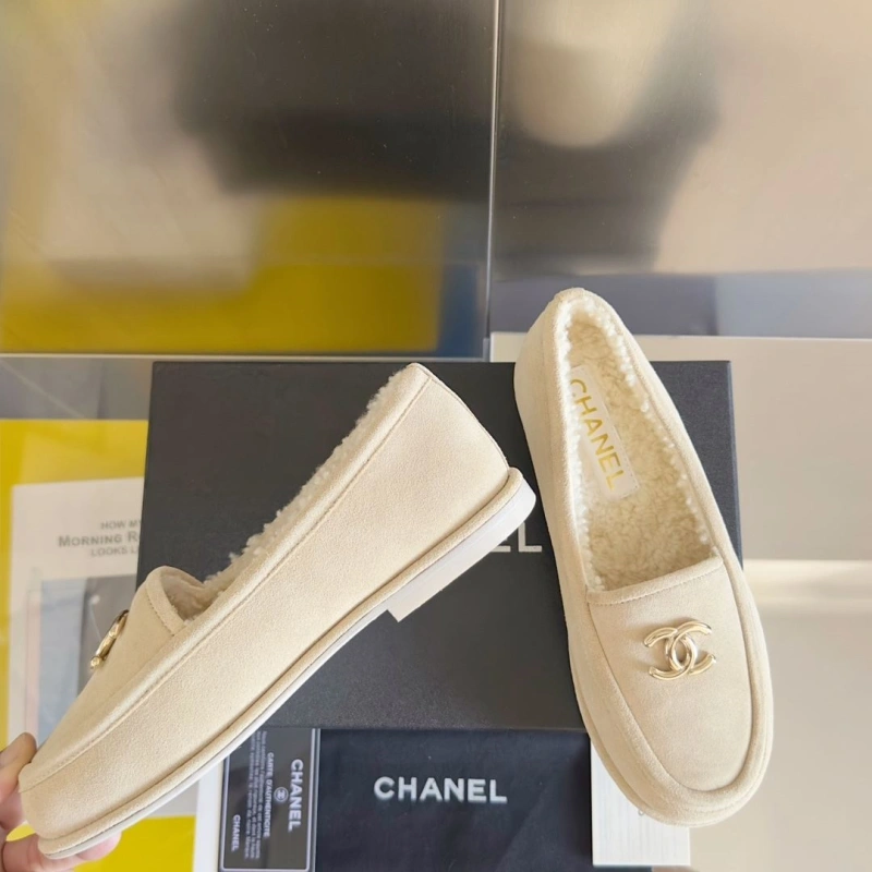 Versatile Chxnxl Leather Shoes 126272
