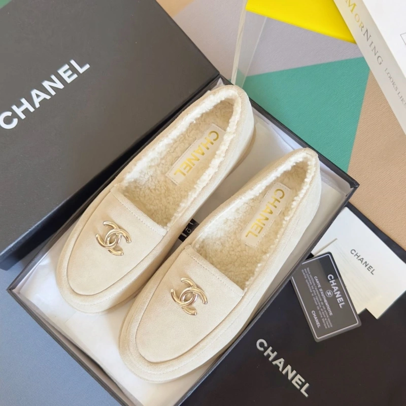 Versatile Chxnxl Leather Shoes 126272