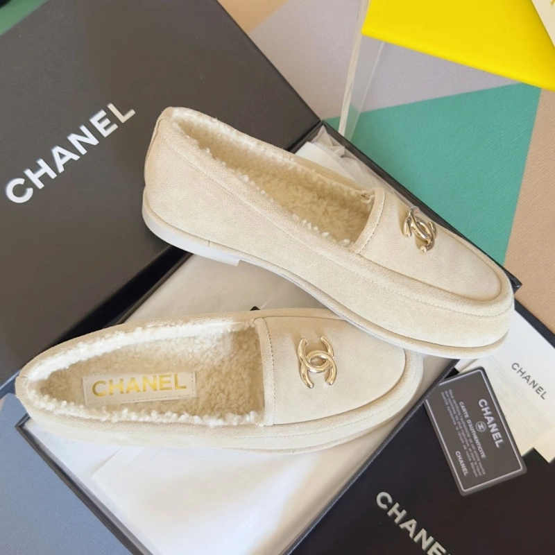 Versatile Chxnxl Leather Shoes 126272