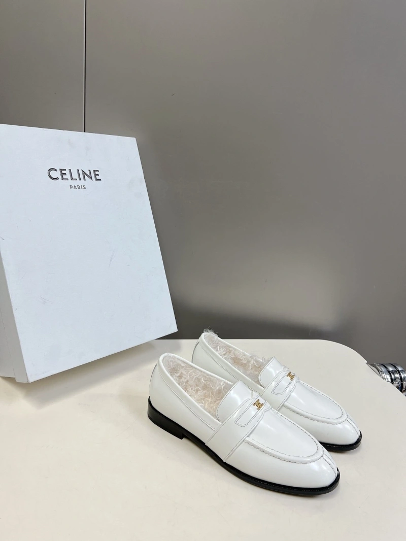 Flexible Cxlxne Leather Shoes 116499