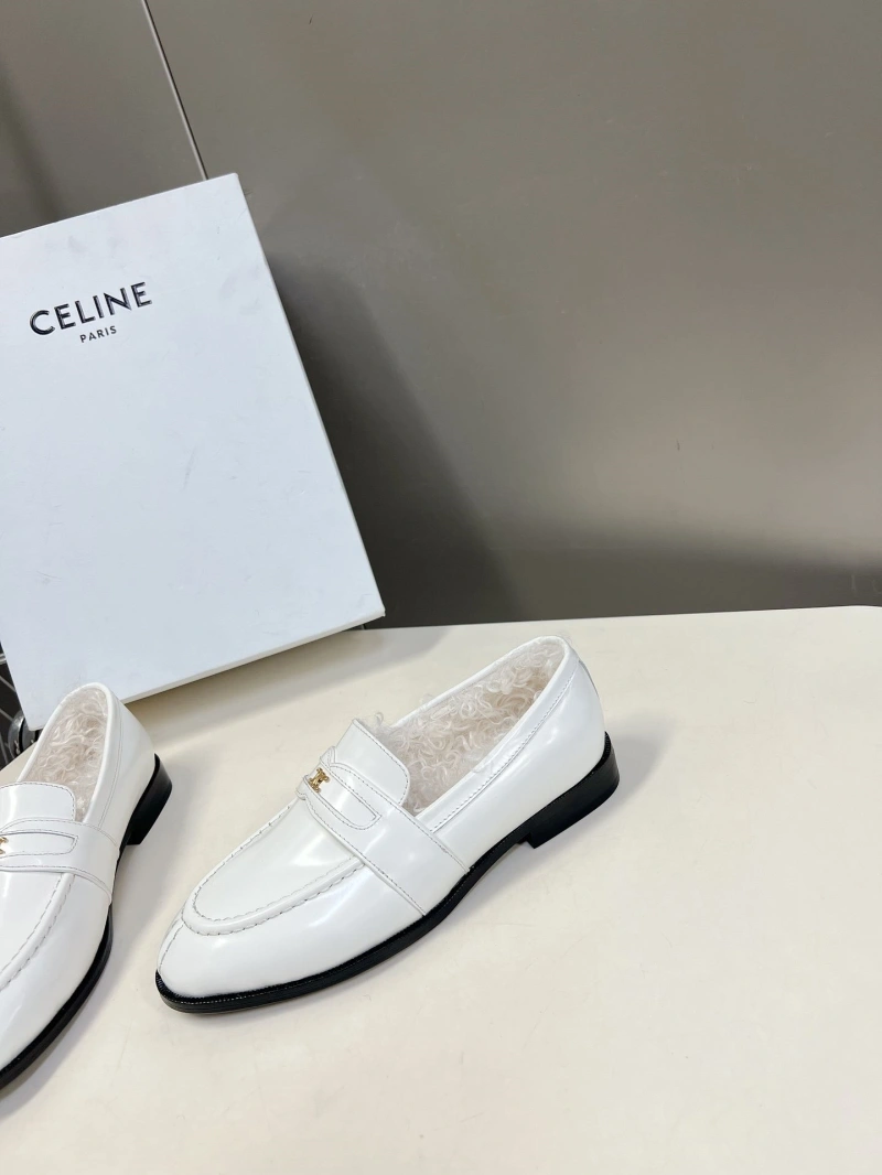 Flexible Cxlxne Leather Shoes 116499