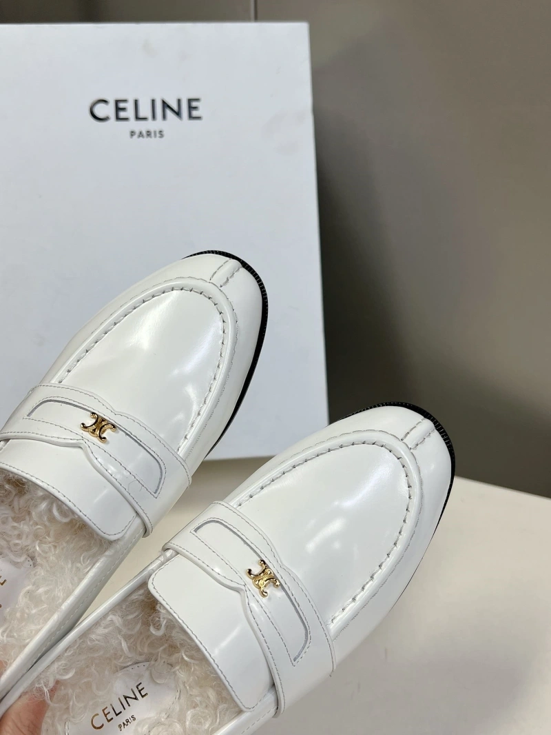 Flexible Cxlxne Leather Shoes 116499
