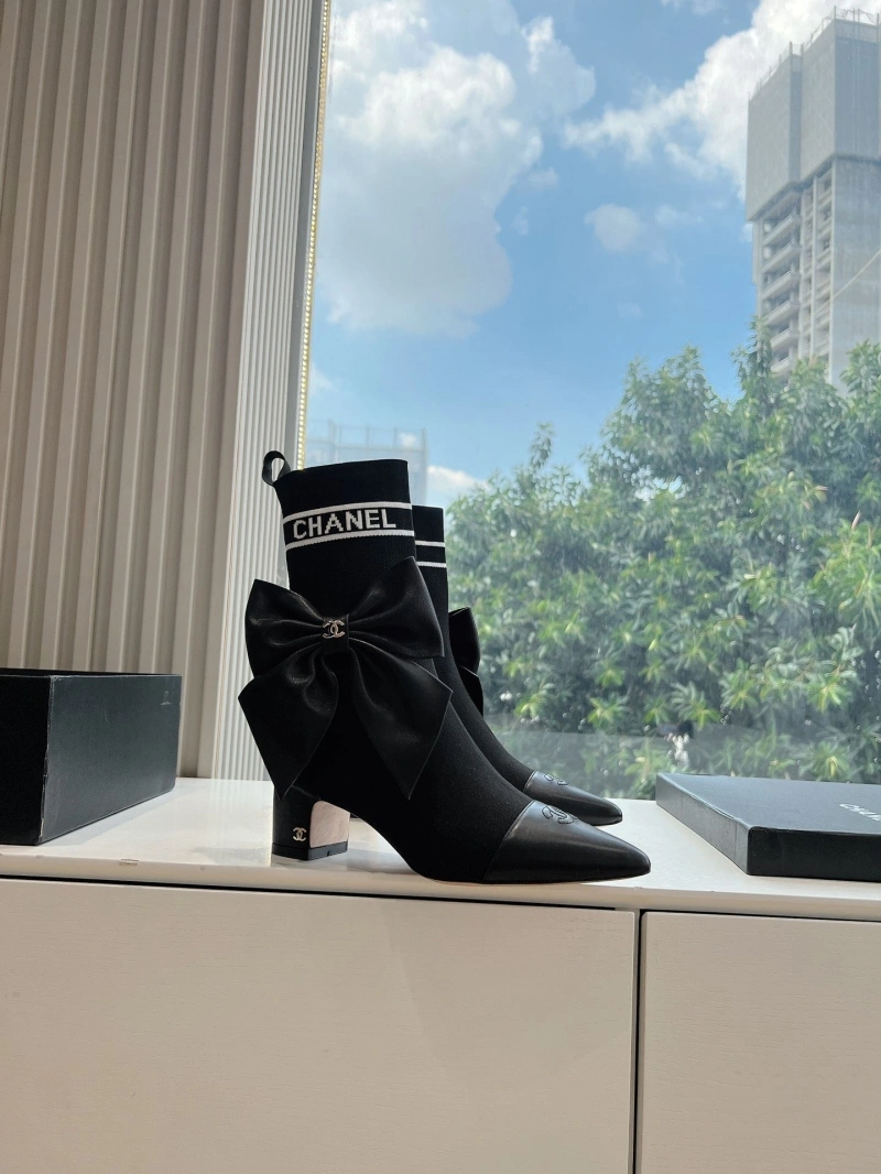 Sleek Chxnxl Boots 126438