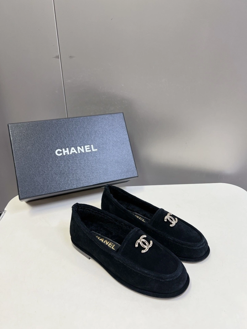 Versatile Chxnxl Leather Shoes 126252