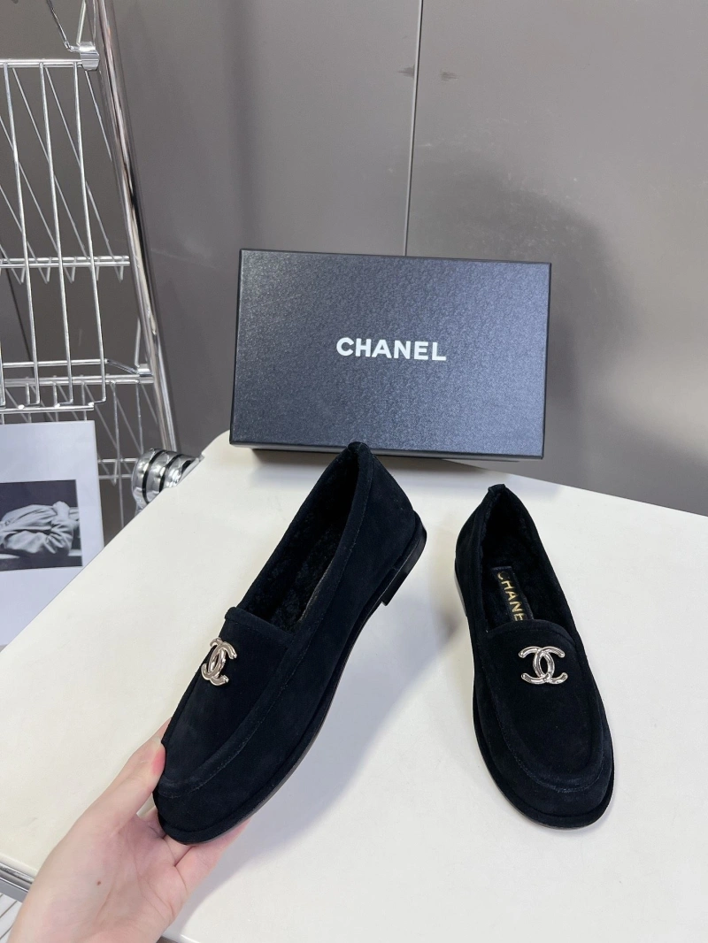 Versatile Chxnxl Leather Shoes 126252