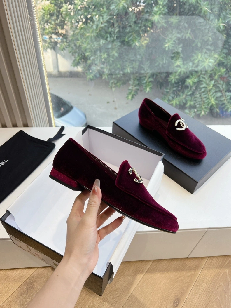 Elegant Chxnxl Leather Shoes 117876