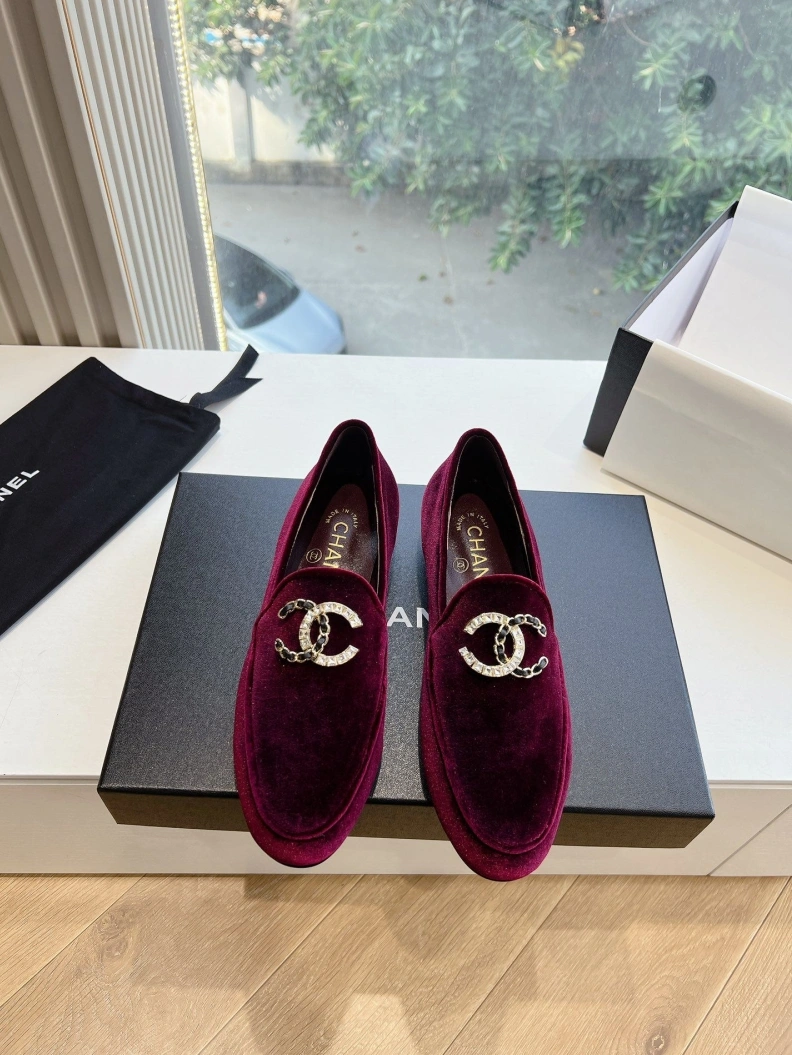 Elegant Chxnxl Leather Shoes 117876