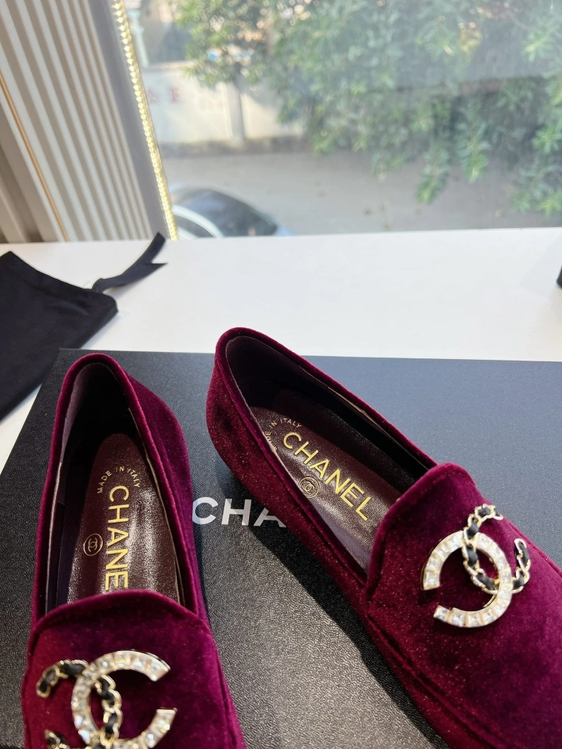 Elegant Chxnxl Leather Shoes 117876