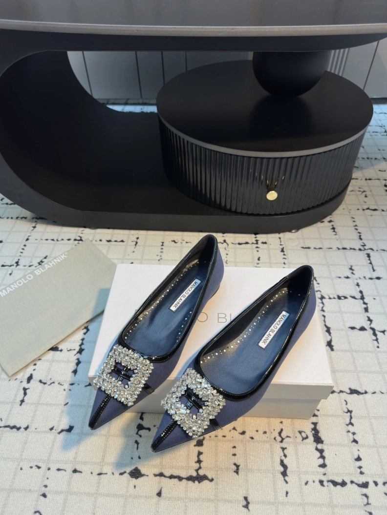 Mxnxlo Blxhnxk flat shoes Comfortable 192883