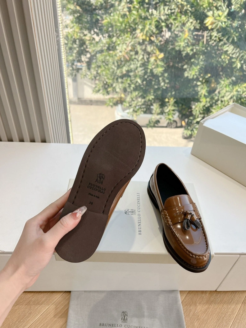 Brxnxllo Cxcxnelli Leather Shoes Classic 113341