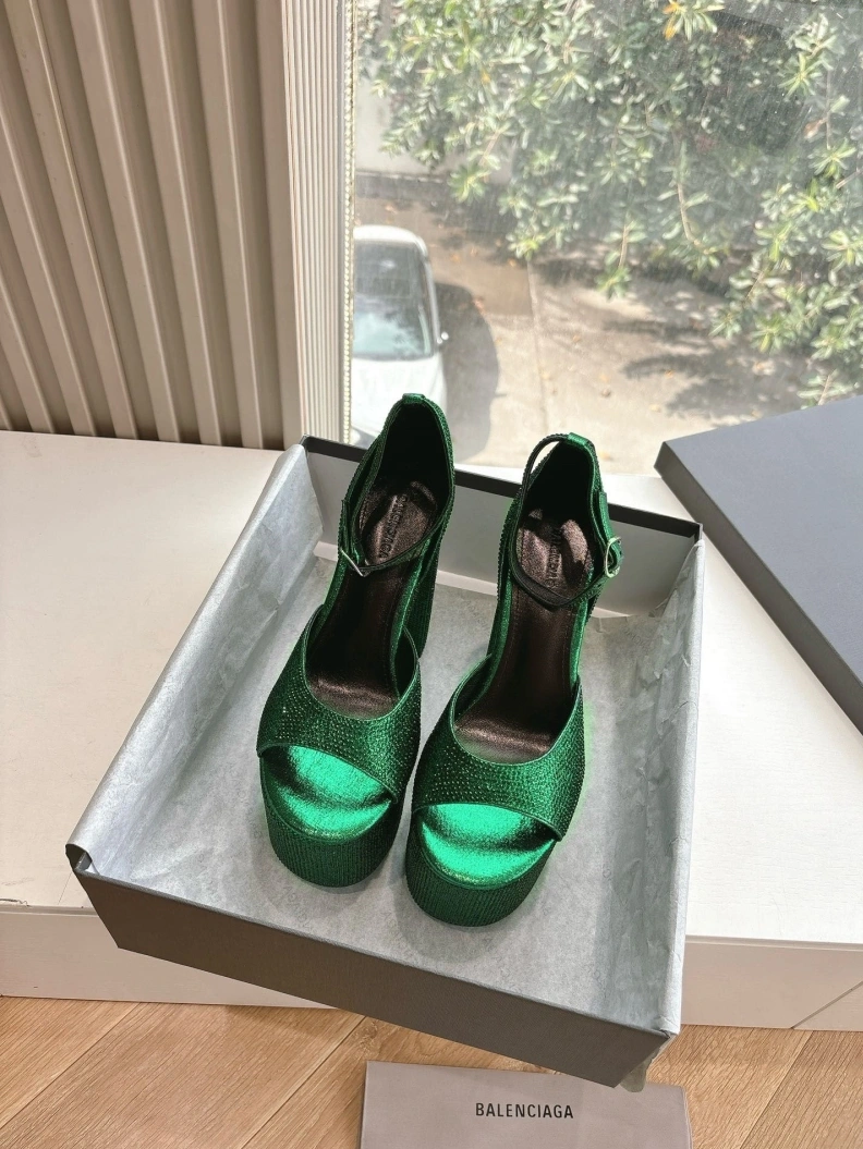Comfortable Bxlxnciaga High Heels 109068