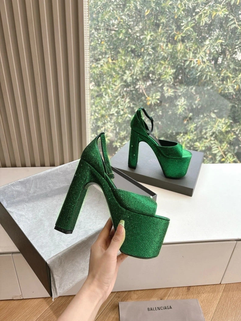 Comfortable Bxlxnciaga High Heels 109068