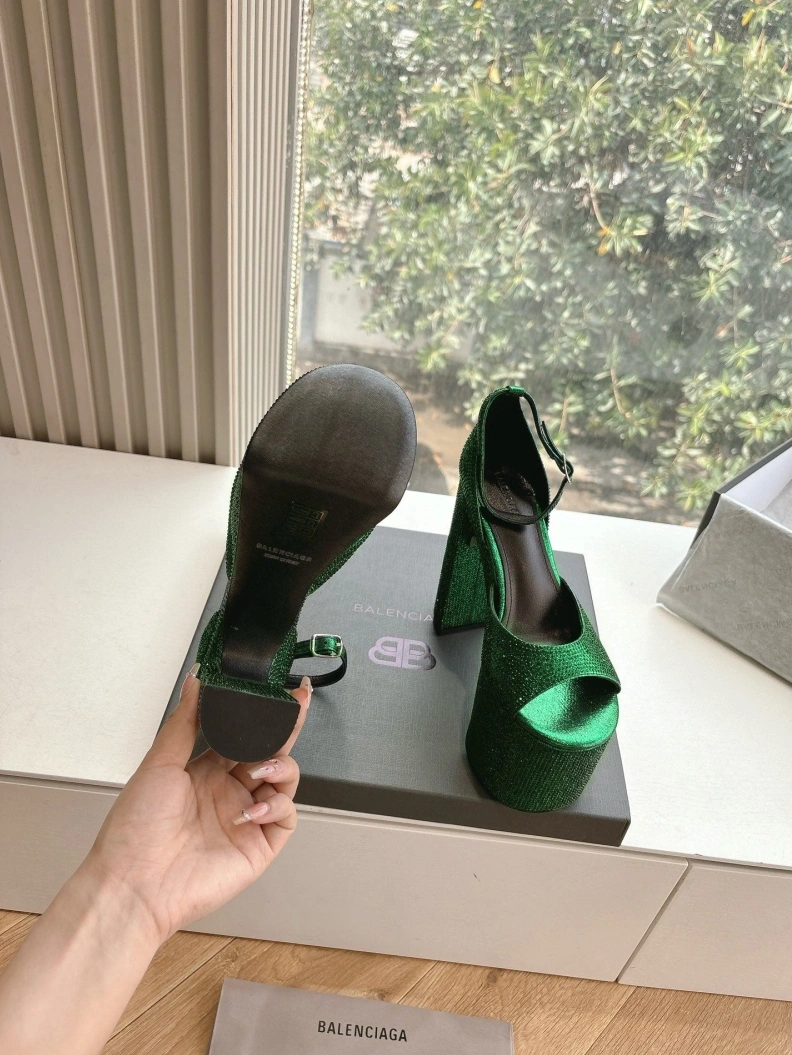 Comfortable Bxlxnciaga High Heels 109068