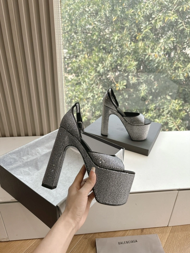Flexible Bxlxnciaga High Heels 109067