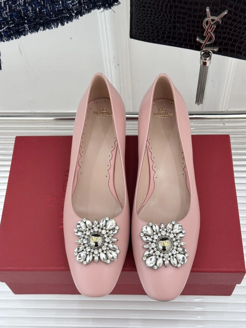 Flexible Vxlxntino flat shoes 228733