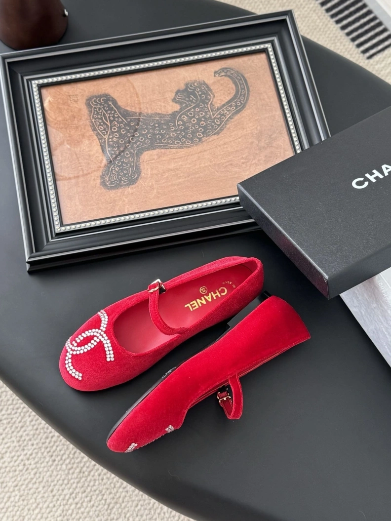 Sleek Chxnxl Flat Shoes 117617