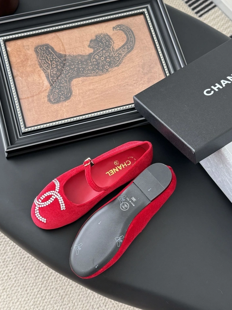 Sleek Chxnxl Flat Shoes 117617