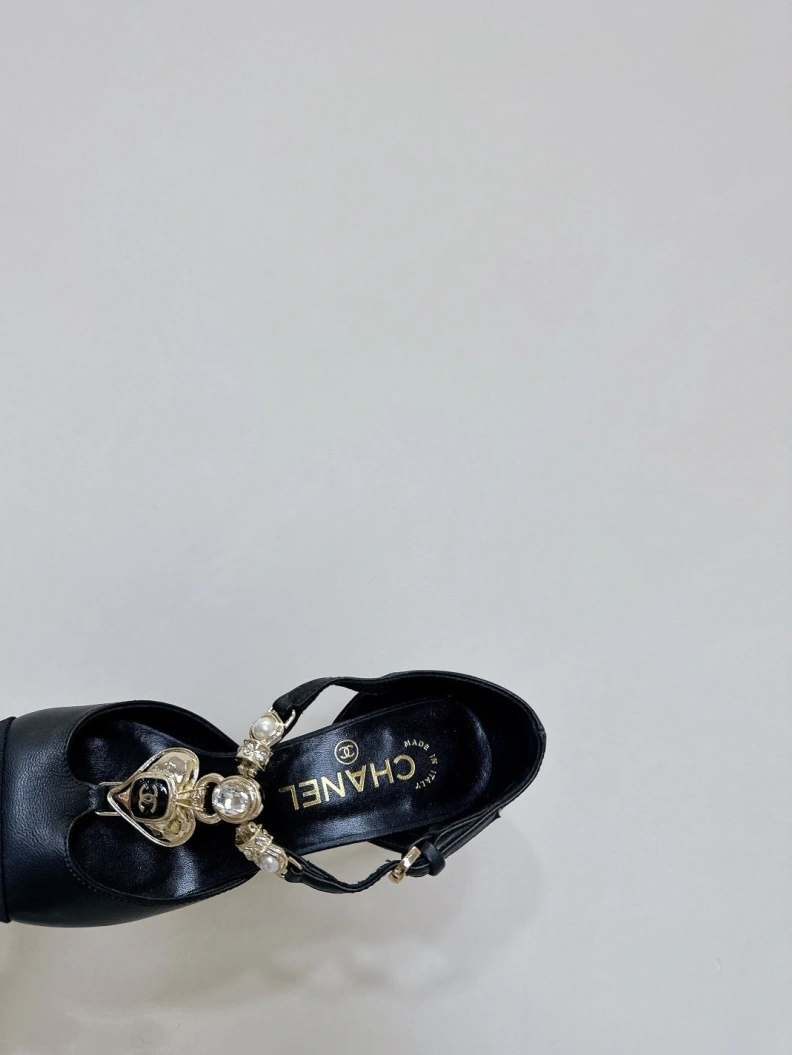 Bright Chxnxl Flat Shoes 117893