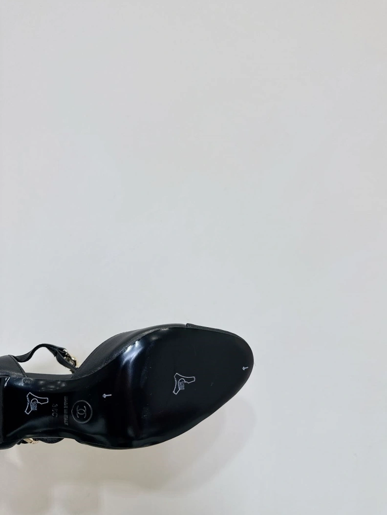 Bright Chxnxl Flat Shoes 117893