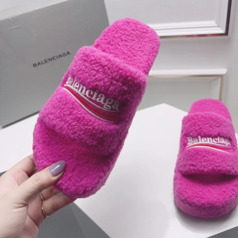 Comfortable Bxlxnciaga Slippers 109807