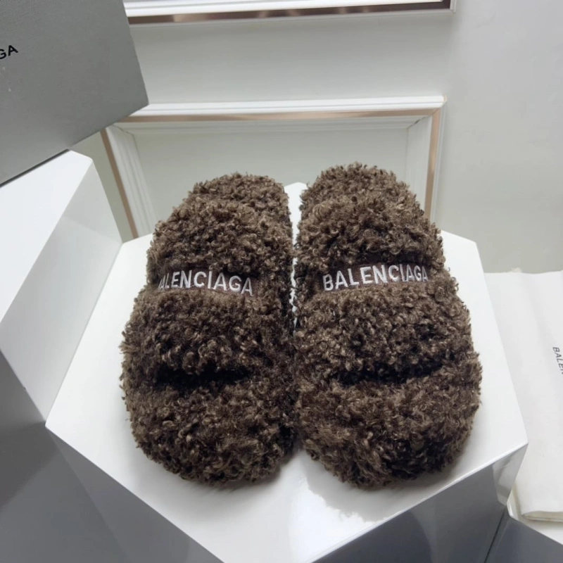 Durable Bxlxnciaga Slippers 109801
